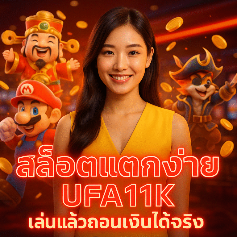 สล็อตแตกง่าย UFA11K เล่นแล้วถอนเงินได้จริง